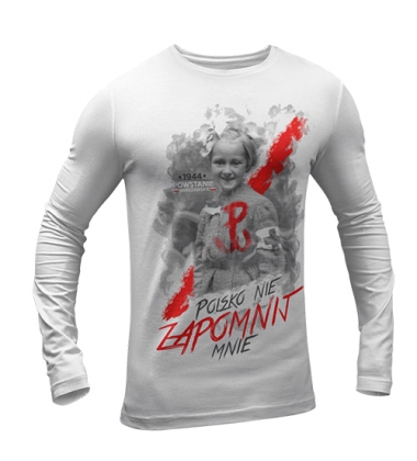 Bluzka termoaktywna POLSKO NIE ZAPOMNIJ MNIE